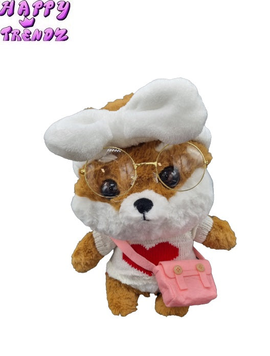 Lalafanfan - Shiba Inu - 30cm Knuffel + Wilekeurig Setje