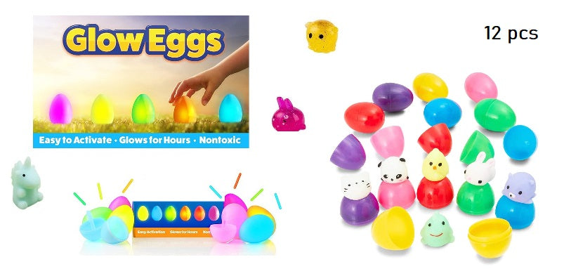 Paaseieren Glow in The Dark gevuld - Mochies