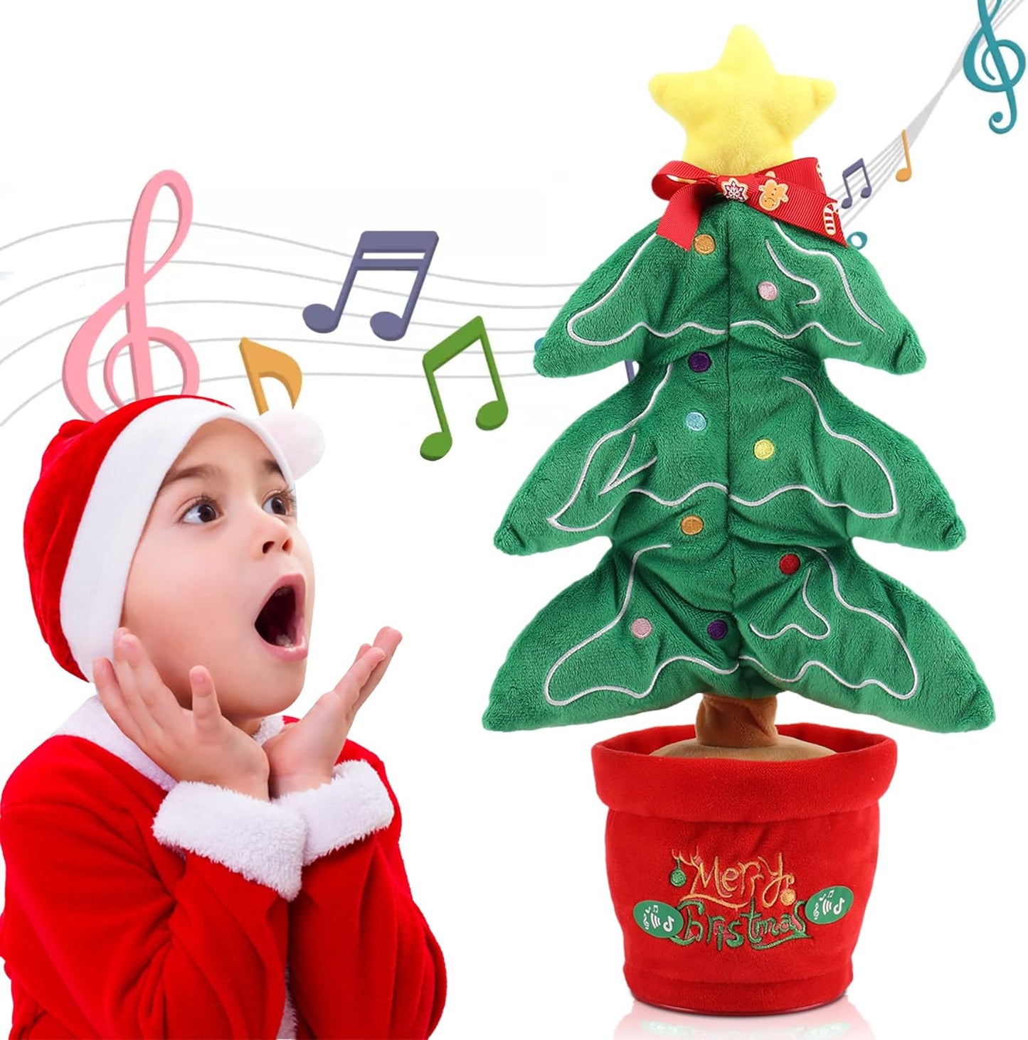 Singing Cactus Kerstboom Christmass tree