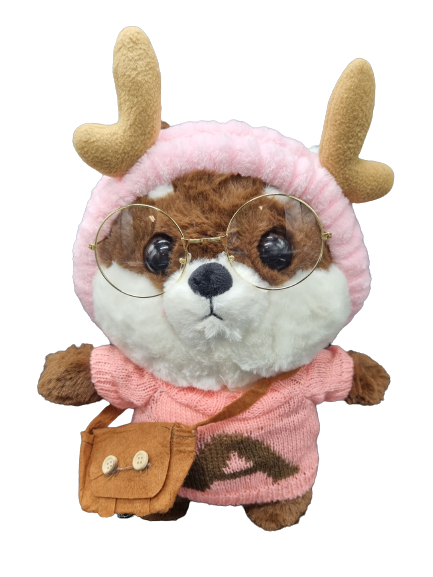 Lalafanfan - Shiba Inu - 30cm Knuffel + Wilekeurig Setje