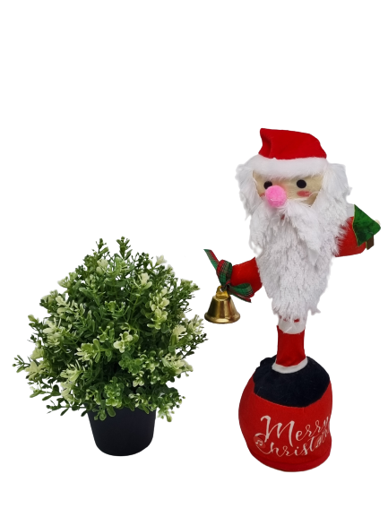 Dansende Cactus Speelgoed Kerstman