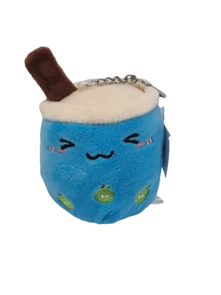 Boba Bubble Tea Sleutelhanger Pluche