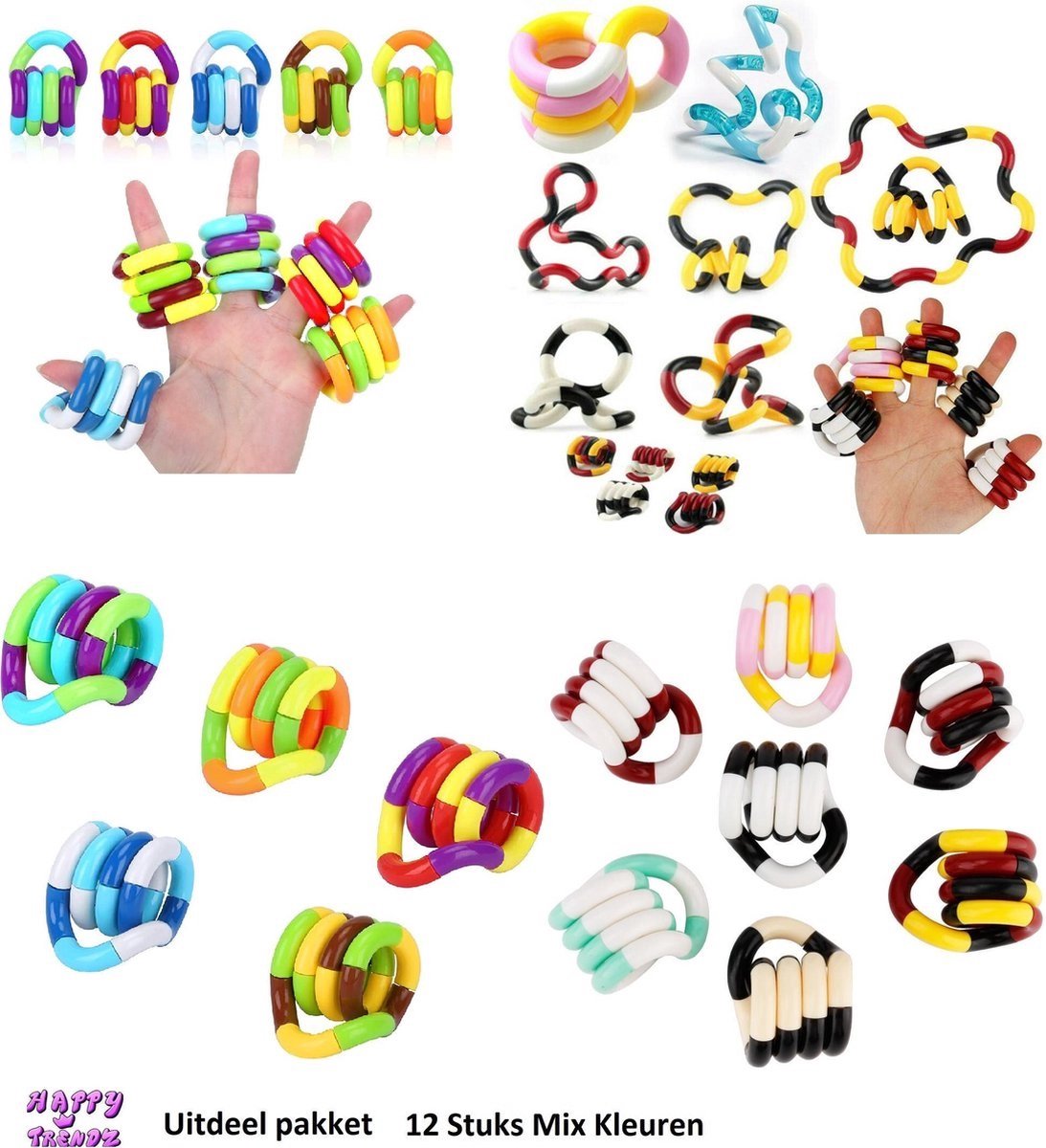Friemelketting utideelpaket 12 stuks