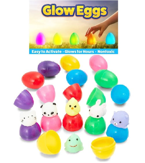 Paaseieren Glow in The Dark gevuld - Mochies