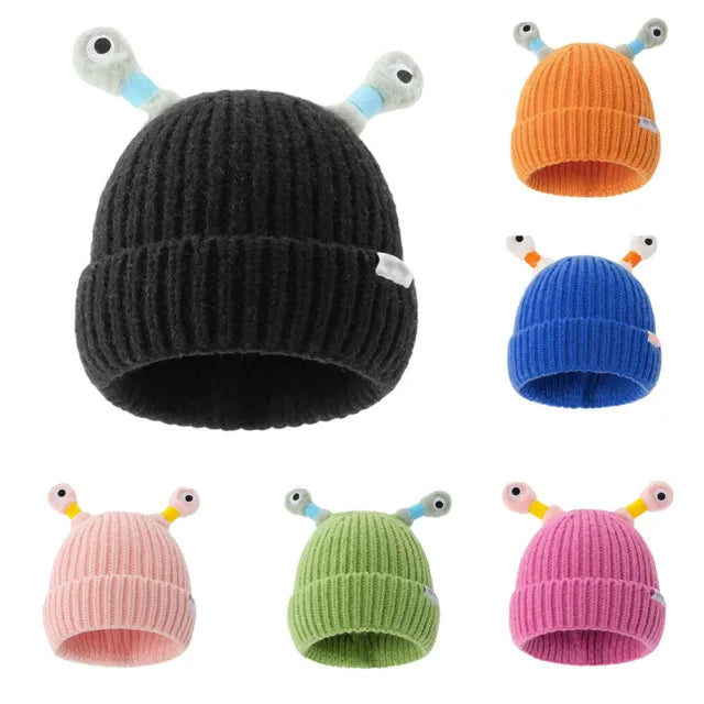Beannie Hat Muts met poptubes lights Alien Party