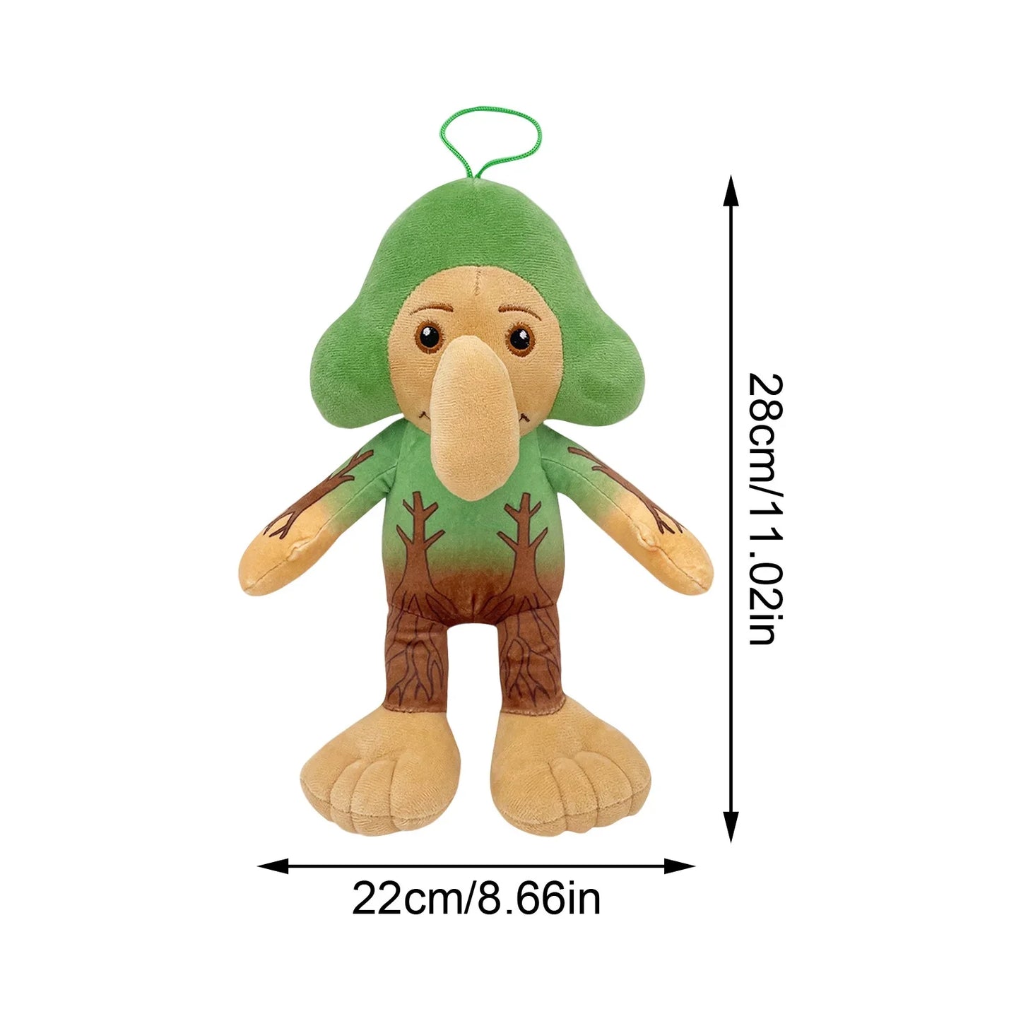Set van 2 – Brr Brr Patapim + Lirilì Larilà | Italian Brainrot Pluche (26 cm)
