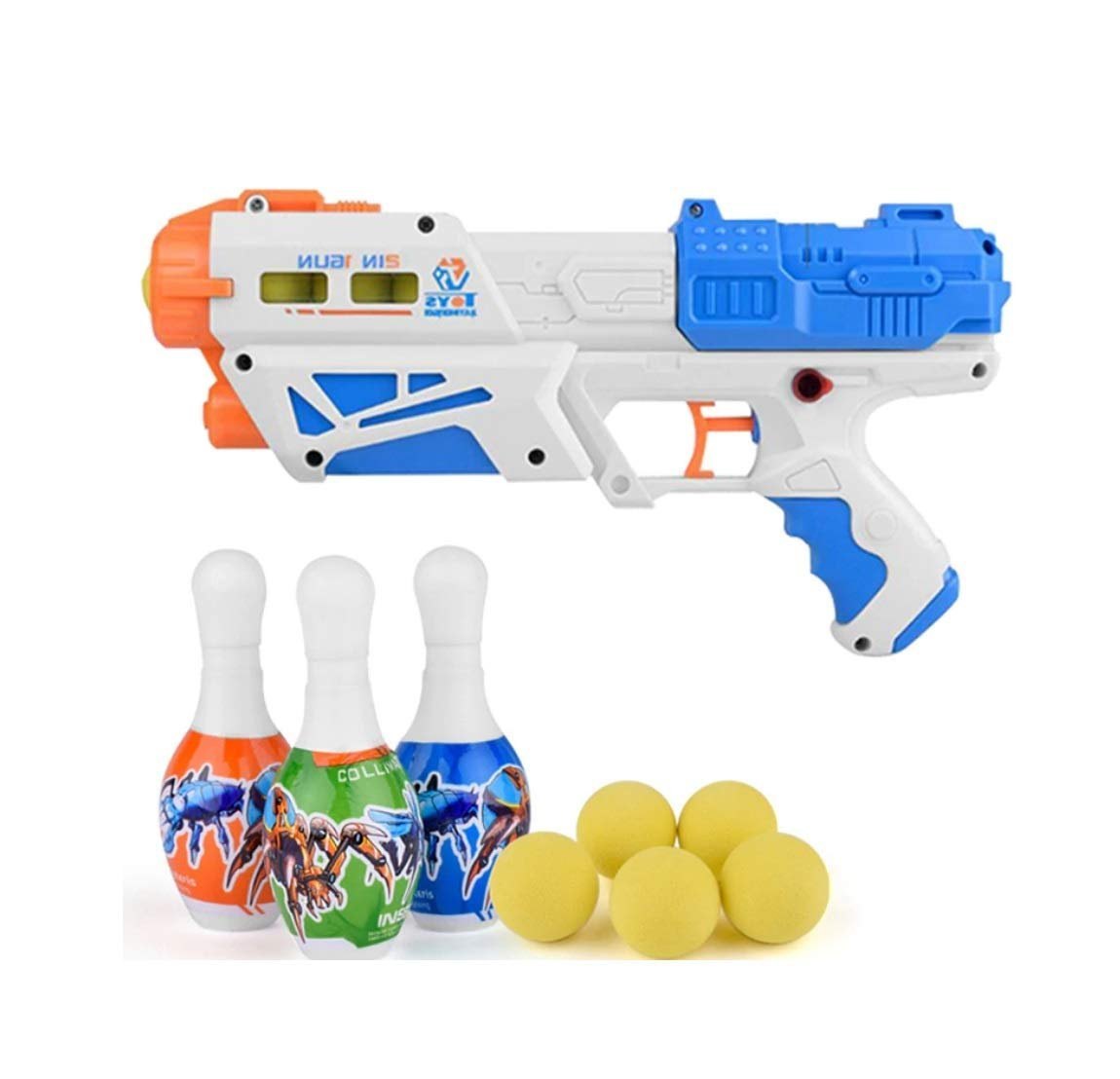 2in1 Waterpisstool ,Game Pistool + Pionnen keeus 3