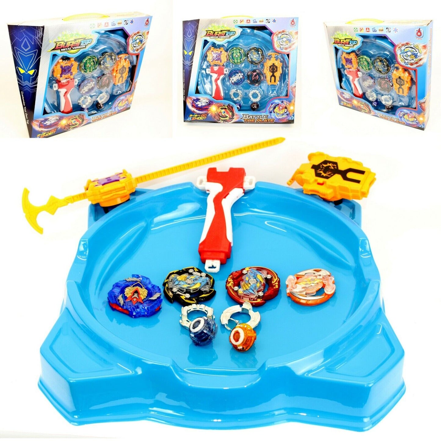 Bursttop Blade - Complete top set - Sper Pakket 2 Bakken - + 2 extra Blade modellen