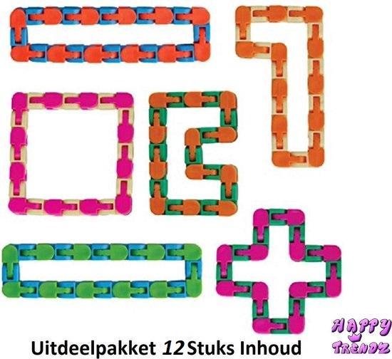 Uitdeelpakket Wacky Tracks 12 stuks