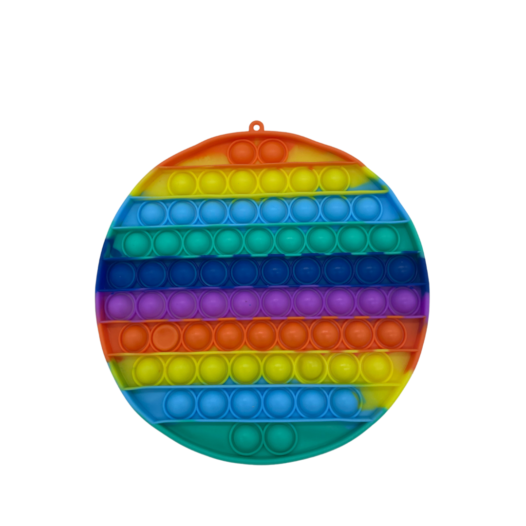 Pop It - Rainbow Cirkel - 20cm